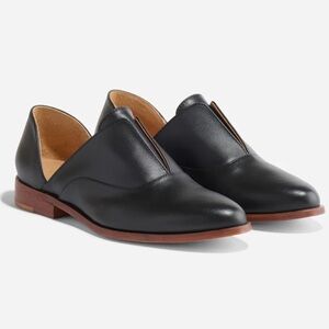 Nisolo Emma d’orsay oxford 2.0 black leather shoes